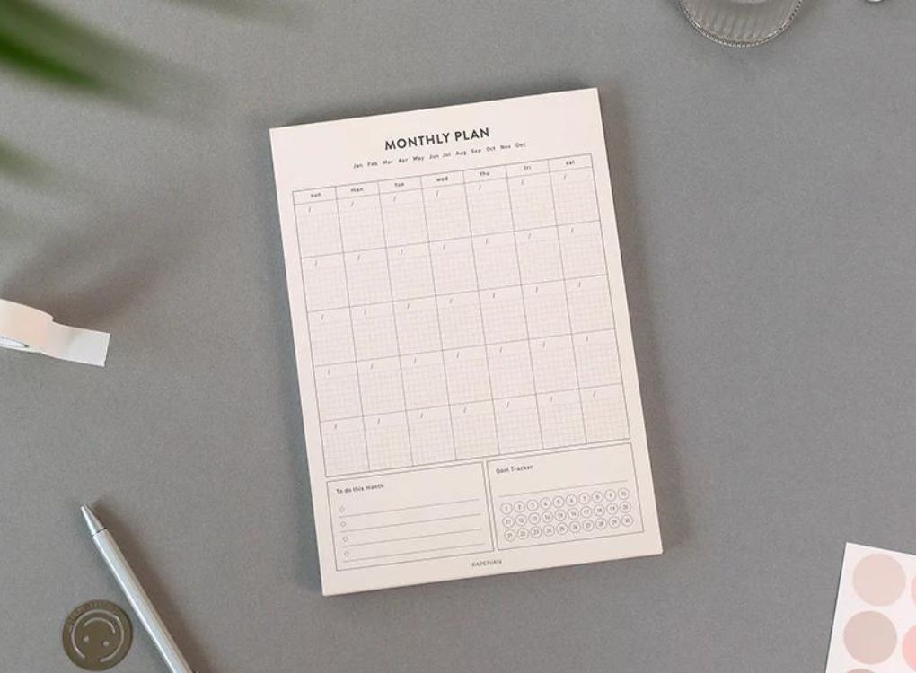 DAILY, WEEKLY, MONTHLY DESKPADS