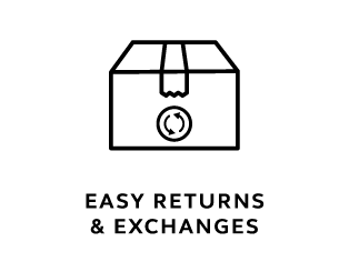 Easy exchanges and returns