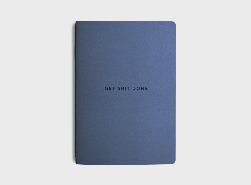 MiGoals | A5 Get Shit Done To-Do-List Notebook (Minimal)