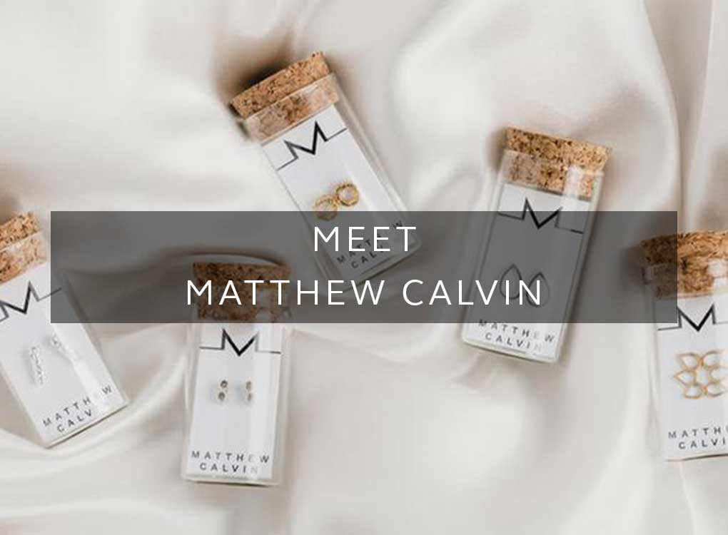 Matthew Calvin Contemporary Jewellery Design In Cork and Glass Packaging by MOXON