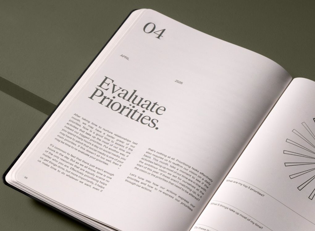 Karst 2026 Daily Diary and Planner Set (2 Parts)