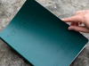 Forest Karst stone paper B5 planner, an undated diary with a minimal sleek design