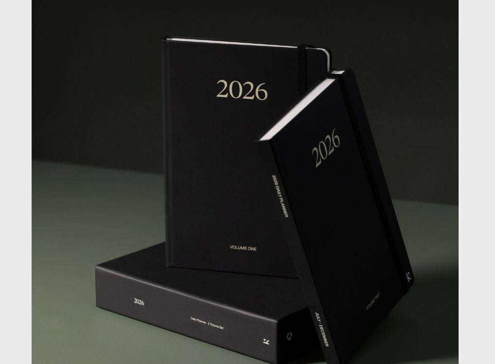 Karst 2026 Daily Diary and Planner Set (2 Parts)