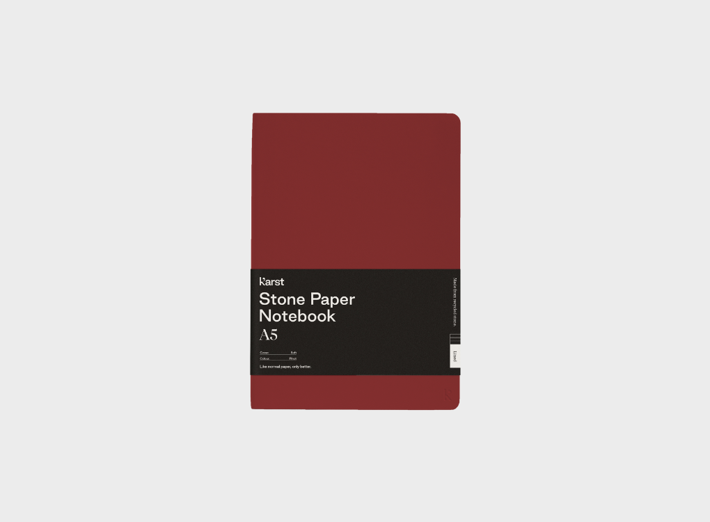Stone Paper Softcover Notebook by Karst | MOXON London