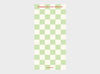 Paperian Checkerboard Memo to-do list in lime