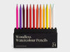 24 watercolour pencils with no wood