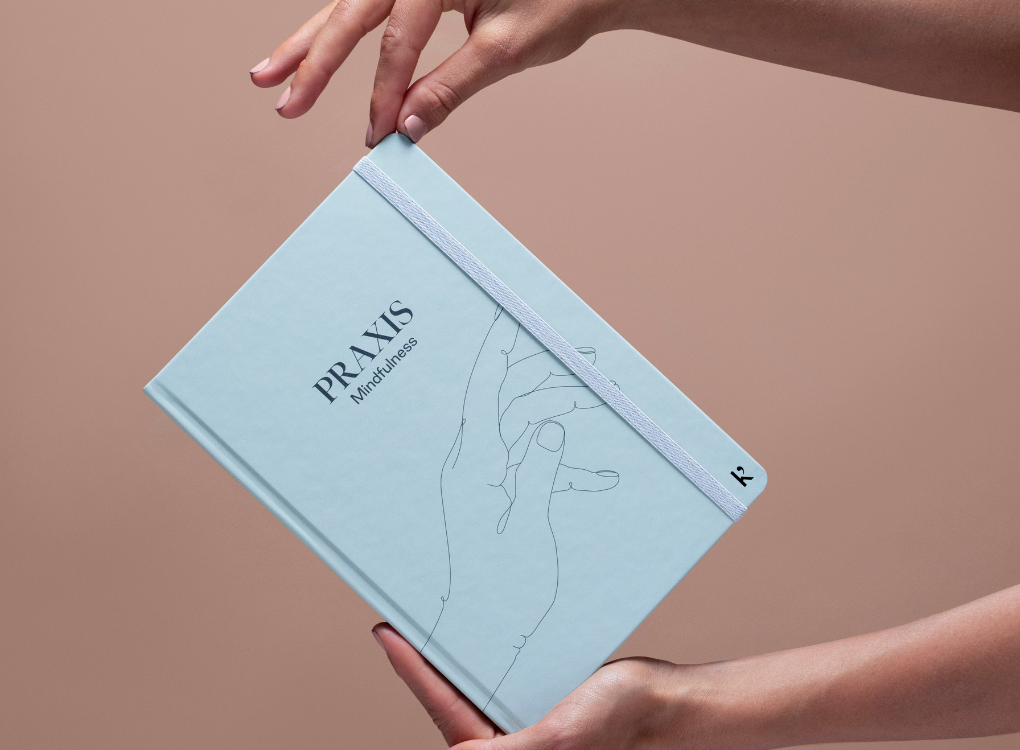 Karst praxis mindfulness journal. Environmentally friendly stone paper.