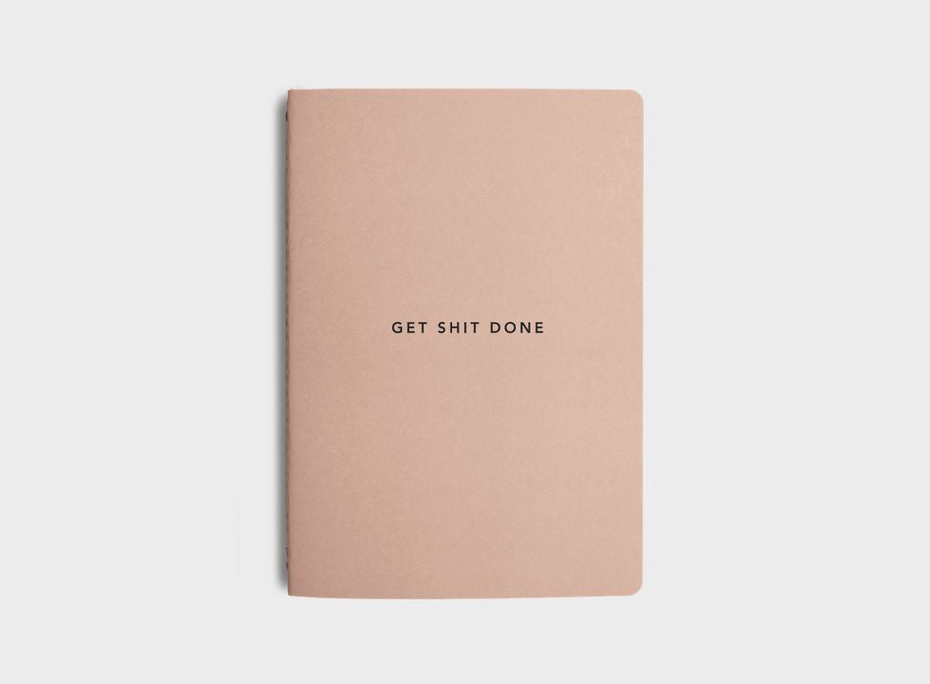 MiGoals GSD minimal notebook in Just Peachy
