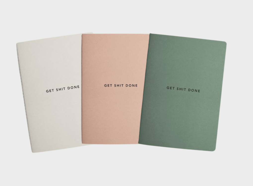 MiGoals | A6 Get Shit Done To-Do-List Notebook
