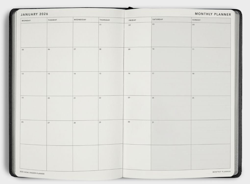 MiGoals | 2026 B5 Goal Digger Diary - Classic