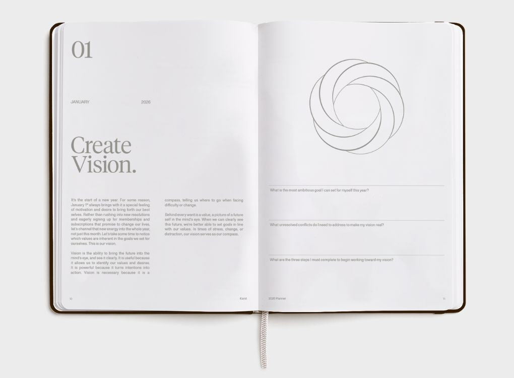 Karst 2026 Diary and Weekly Planner