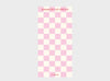 Paperian Checkerboard Memo to-do list in Pink
