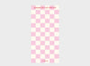 Paperian Checkerboard Memo to-do list in Pink