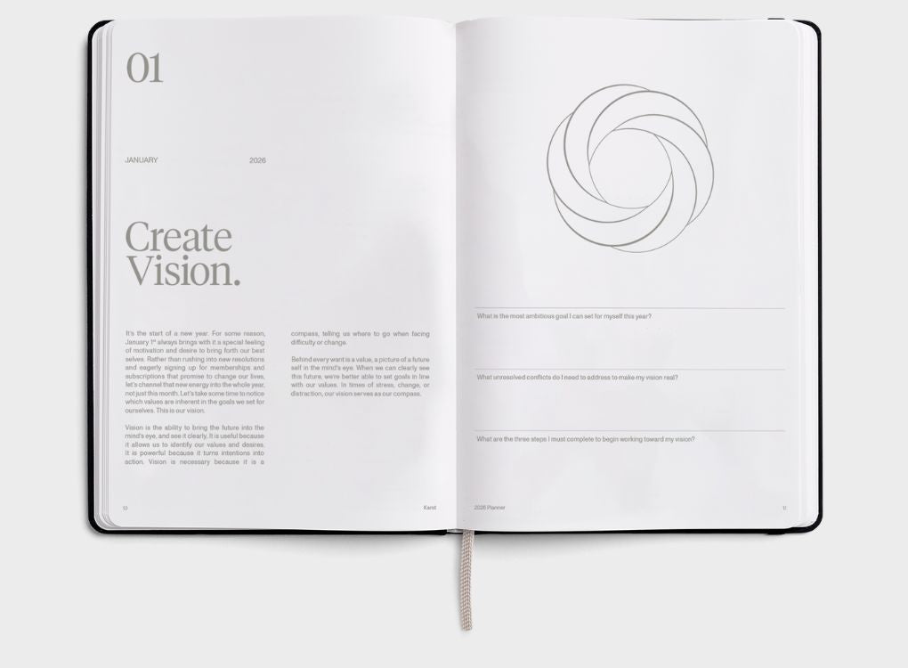 Karst 2026 Daily Diary and Planner Set (2 Parts)