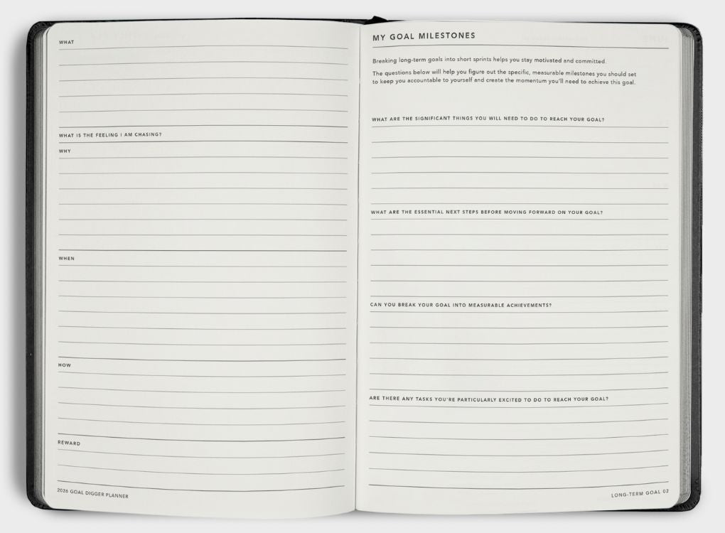 MiGoals | 2026 Goal Digger Diary - Bold