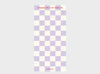 Paperian Checkerboard Memo to-do list in Lavender