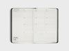 MiGoals 2026 Classic Diary monthly goals spread with sections for morning rituals, three key focuses per goal, and notes, featuring the phrase “The best is yet to come.
