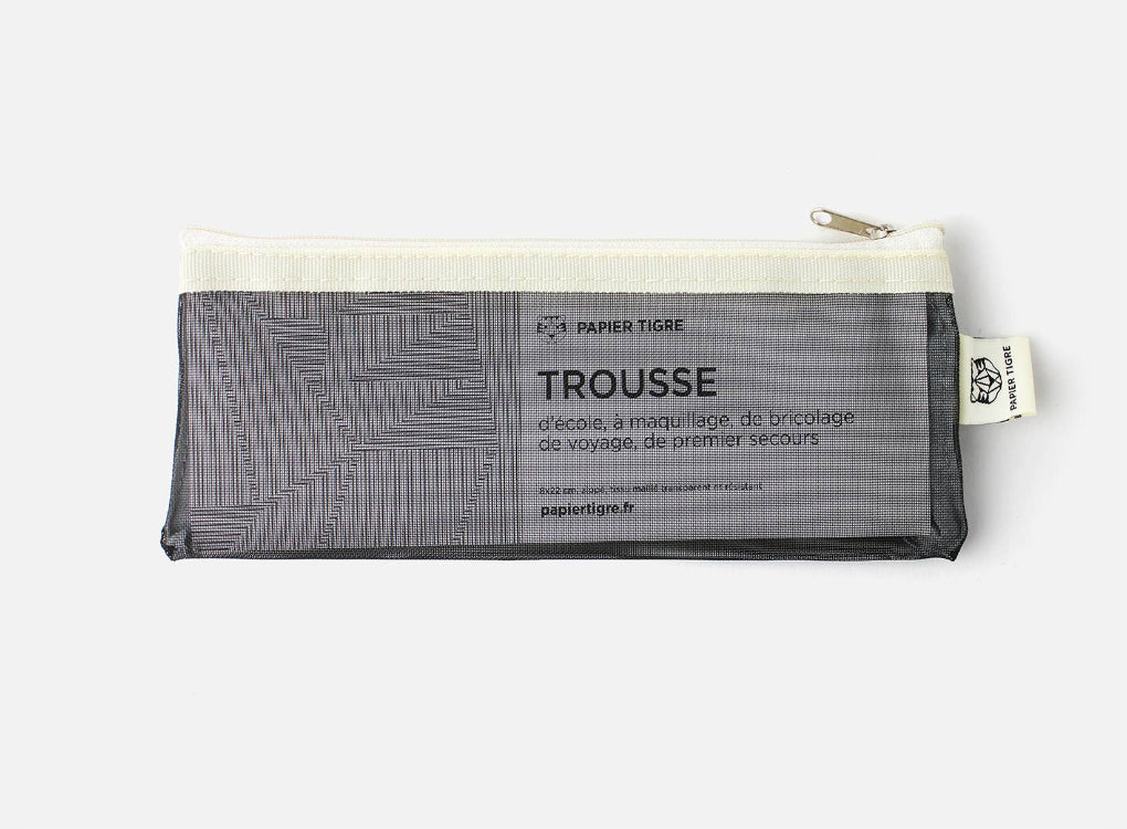 Papier Tigre | Pencil Case - Black