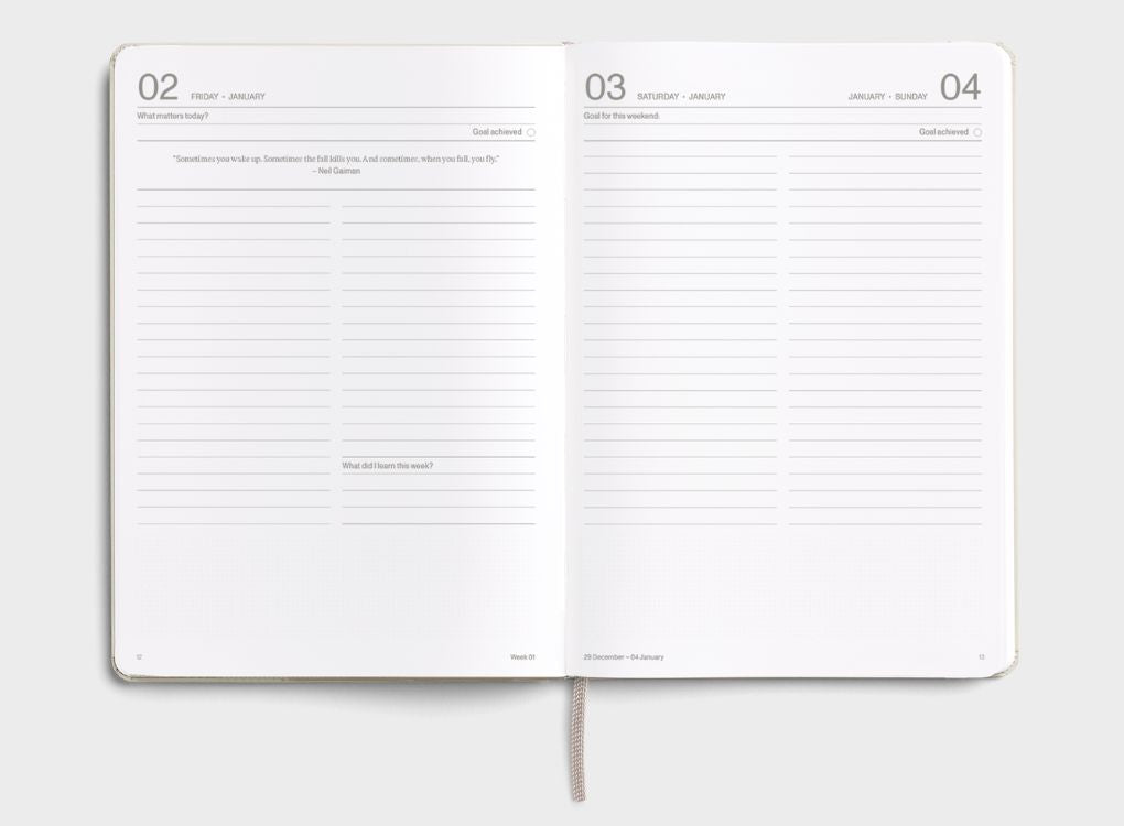 Karst 2026 Daily Diary and Planner Set (2 Parts)