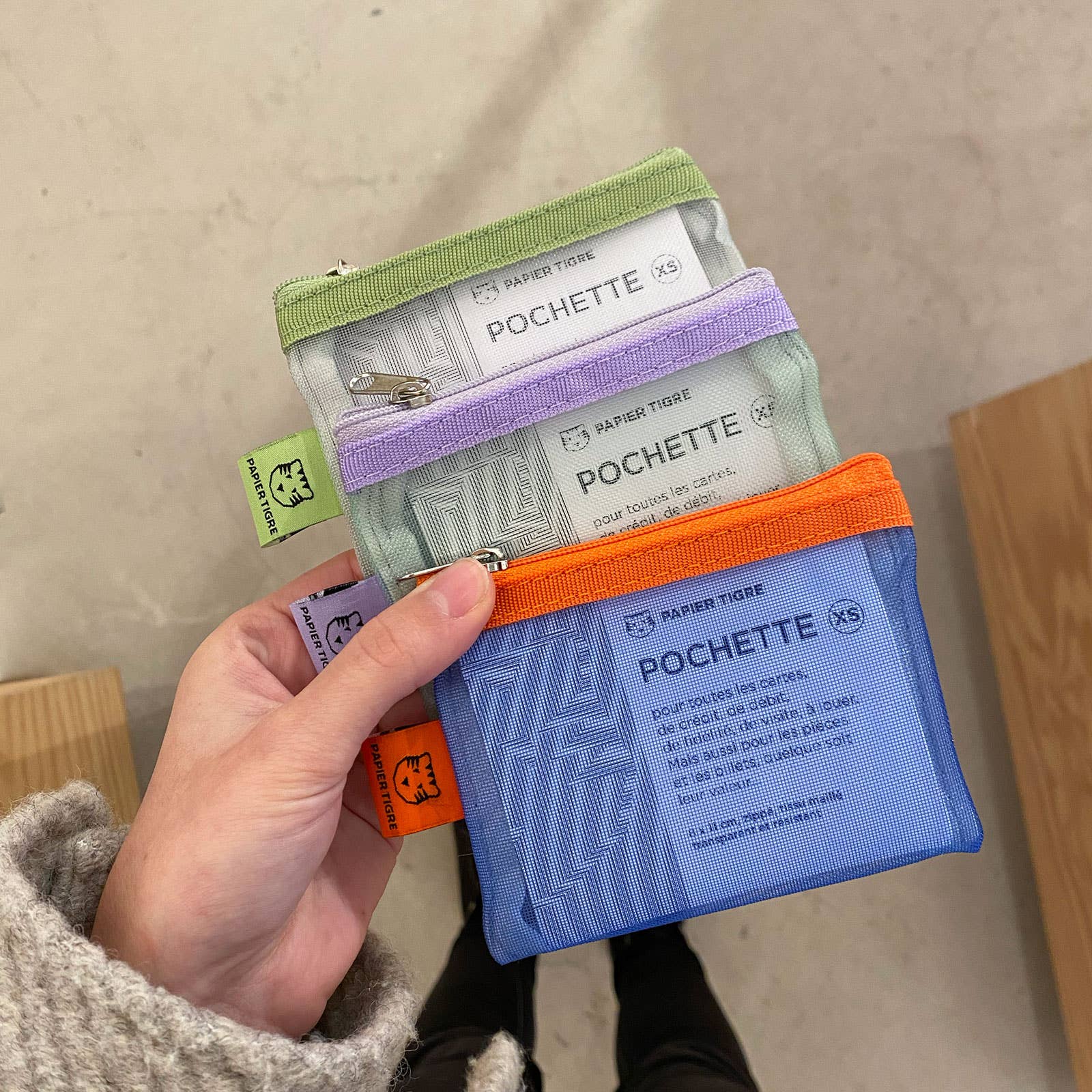 Papier Tigre | Mesh Pocket