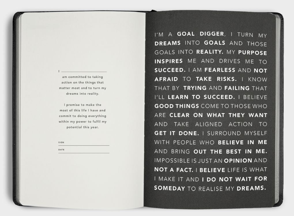 MiGoals | 2026 A5 Weekly Spread Goal Diary