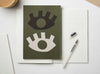 ALL EYES GREEN NOTEBOOK