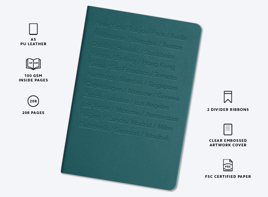 SAMPLE SALE - MiGoals BUCKET LIST TRAVEL JOURNAL