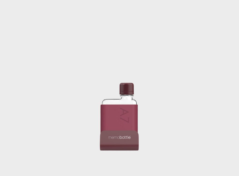 Smallest memobottle in A7 180ml Wild plum colour