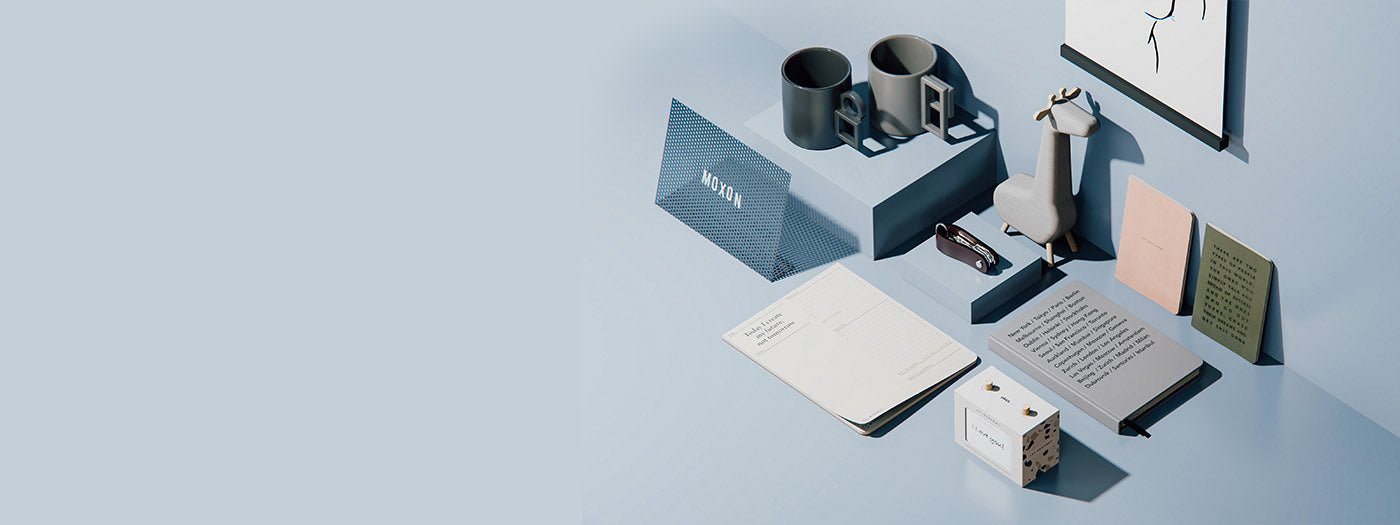 MOXON collection of gifts and stationery