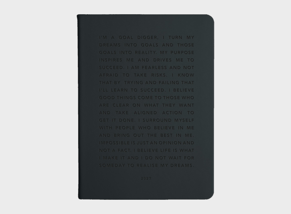 PRE ORDER MiGoals | 2027 B5 Goal Digger Diary - 2 cover styles available