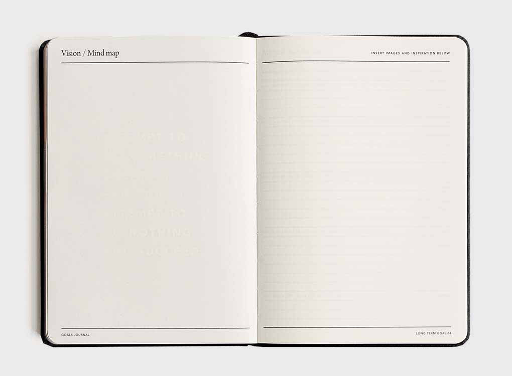 SAMPLE SALE MiGoals | Goals Journal (undated)