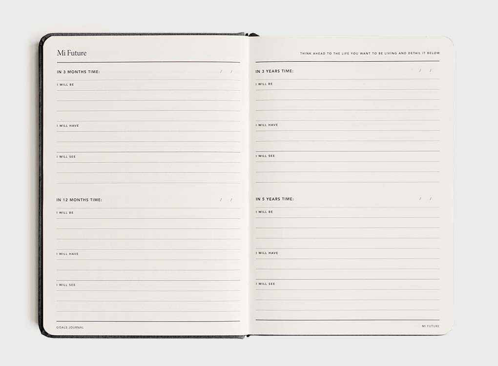 SAMPLE SALE MiGoals | Goals Journal (undated)