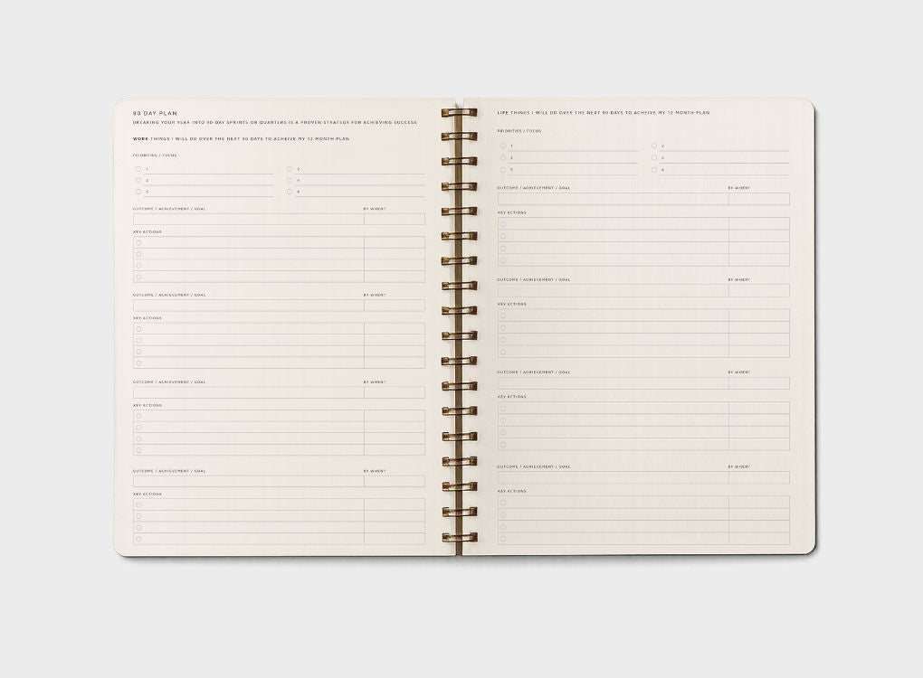 MOXON | B5 &#39;Form&#39; Daily Planner