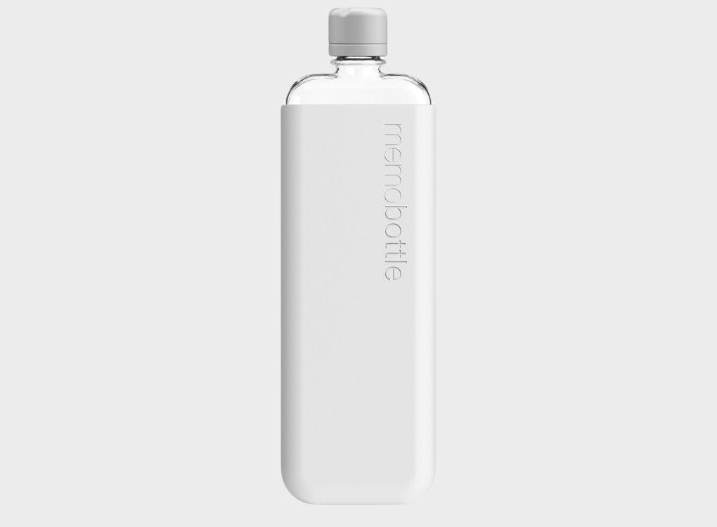 Memobottle Slim bundle - includes coloured sleeve and lid  | 450ml