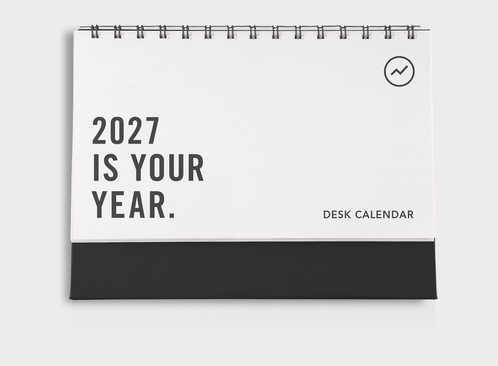 PRE-ORDER MiGoals | 2027 Desk Calendar