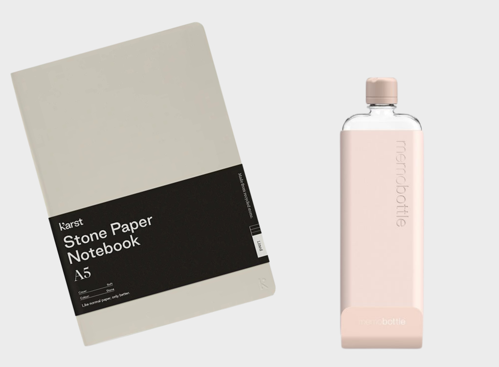 SOFTCOVER NOTEBOOK AND SLIM MEMOBOTTLE BUNDLE NORMAL RRP £61
