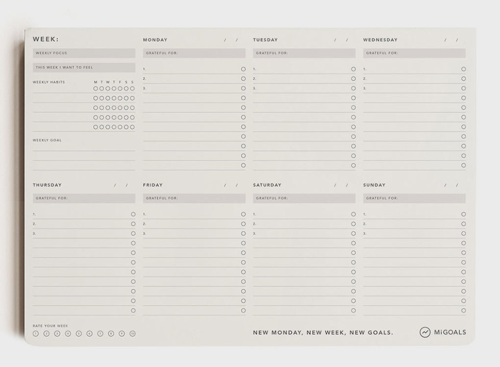 WEEKLY TO-DO-LIST DESK PAD