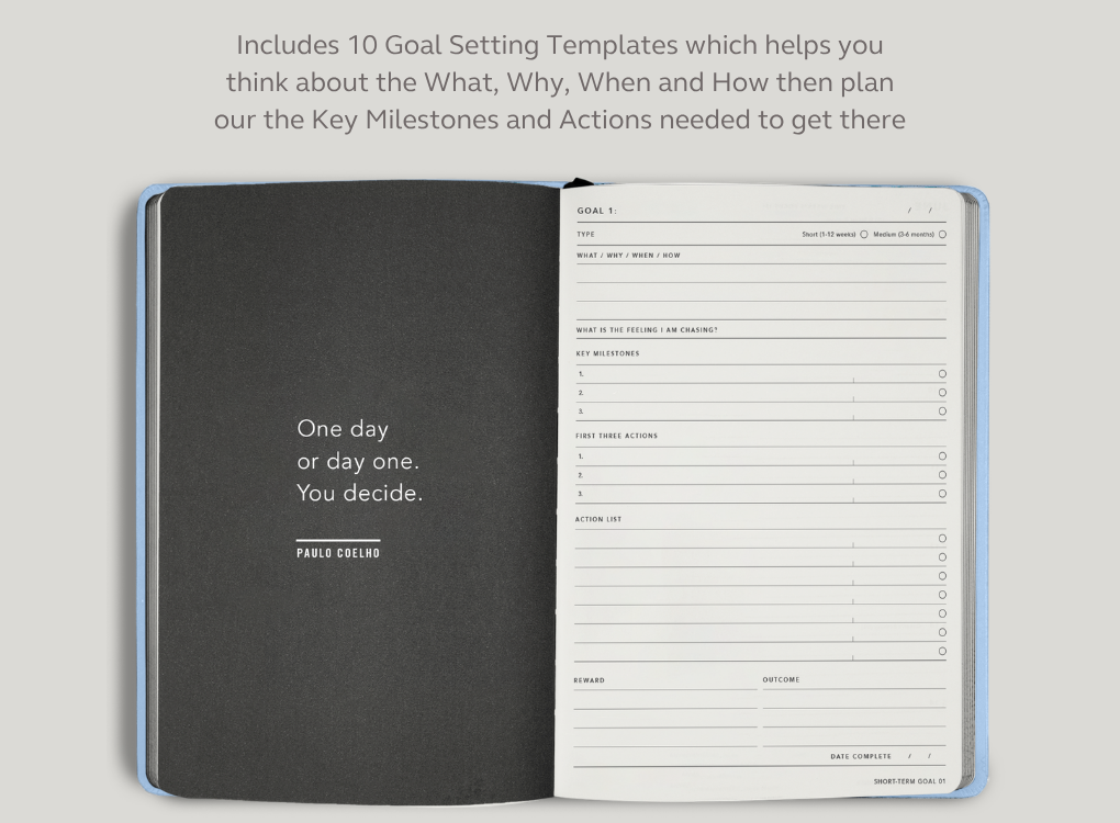 PRE ORDER MiGoals | 2027 A5 Weekly Spread Goal Diary
