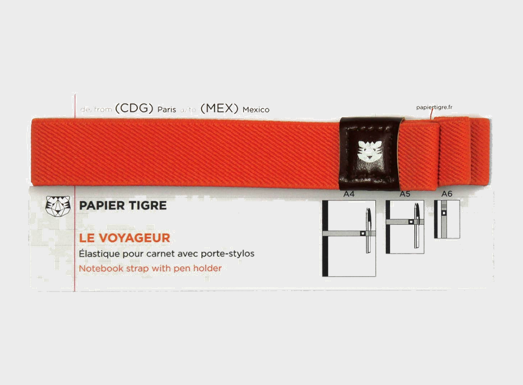 Papier Tigre | Voyageur - Elastic Band