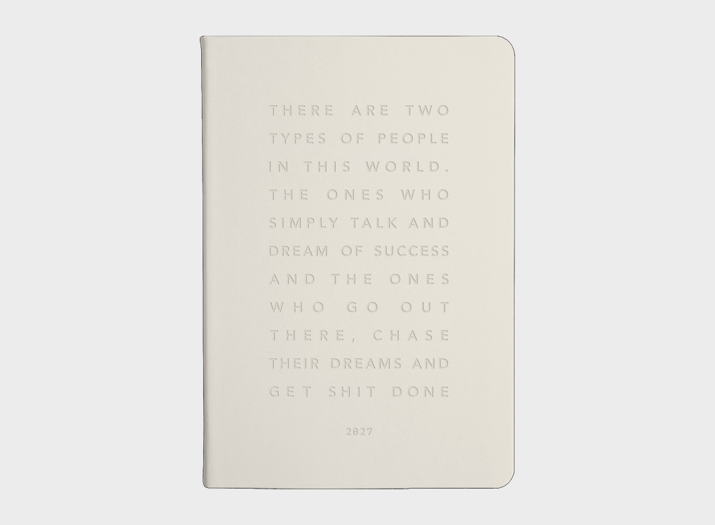 PRE ORDER MiGoals | 2027 A5 Weekly Notes Goal Diary