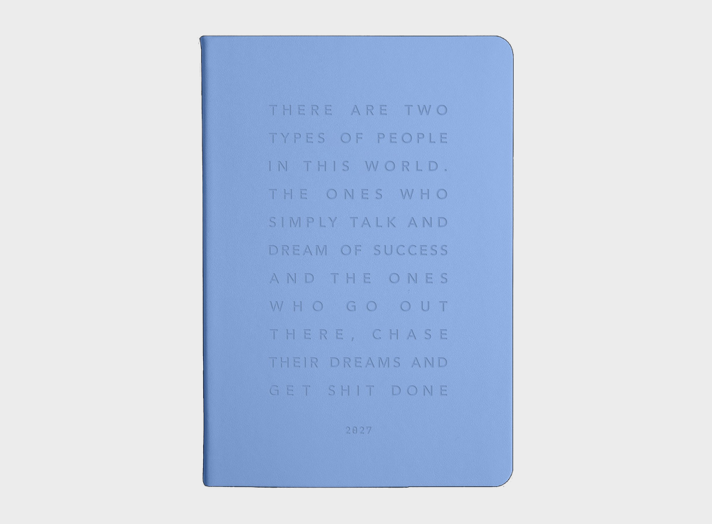 MiGoals | 2027 A5 Weekly Spread Goal Diary