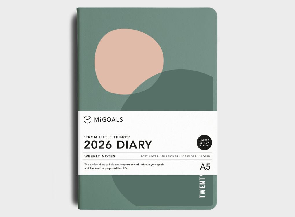 MiGoals | 2026 A5 Weekly Notes Goal Diary