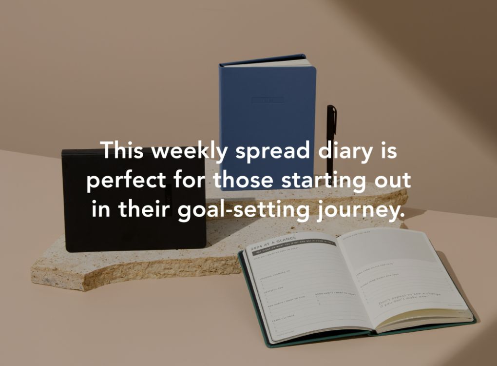 MiGoals | 2026 A5 Weekly Spread Goal Diary