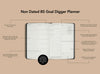 How to use the Goal Digger non-dated planner by migoals