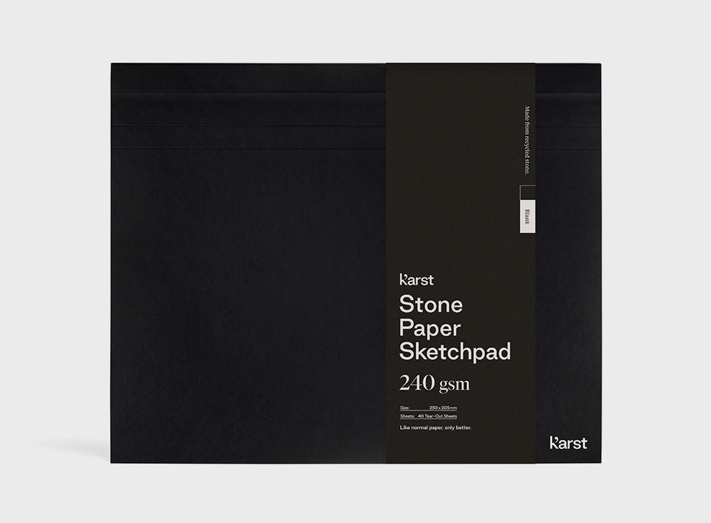 Karst Stone Paper Sketch Pad and Sketchbook - Waterproof Paper Pad