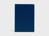 Karst notebook in navy with a vegan leather soft cover