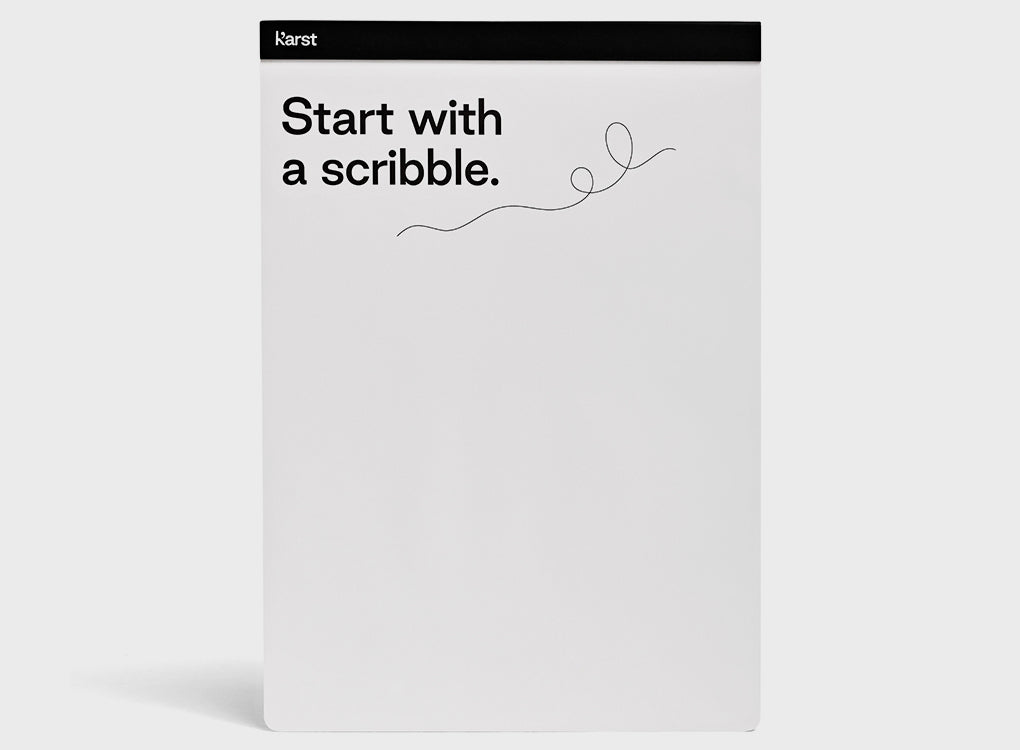 Karst stone paper A4 notepad, eco friendly art supplies