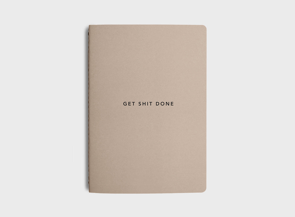 MiGoals | A6 Get Shit Done To-Do-List Notebook
