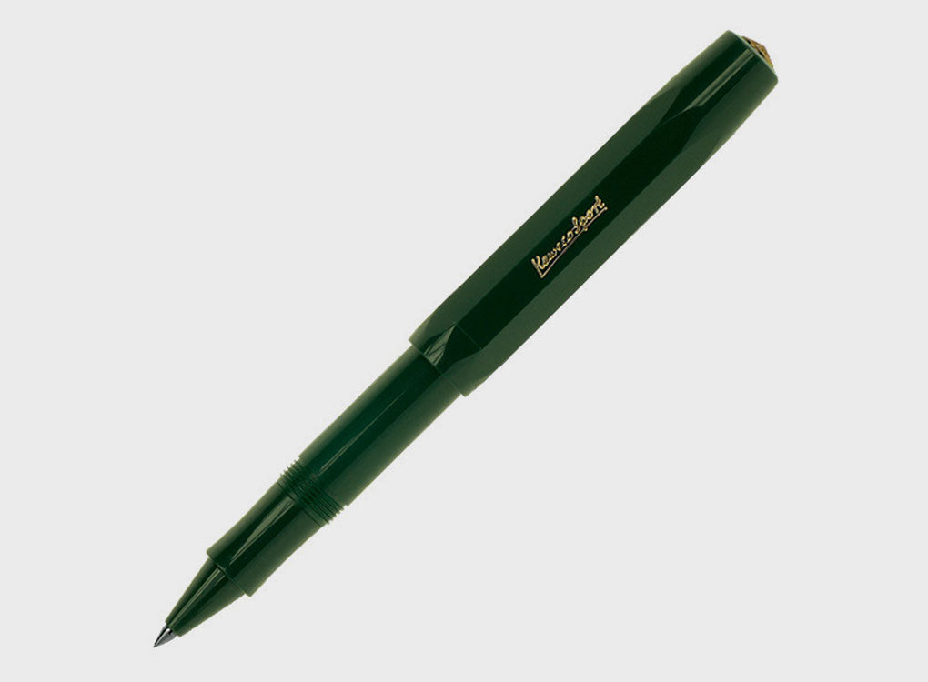 Kaweko classic sport rollerball pen in black
