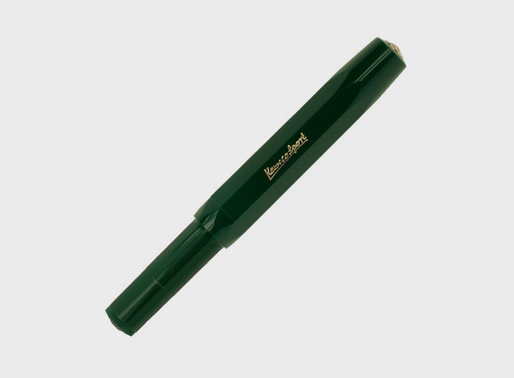 Kaweko classic sport rollerball pen in green